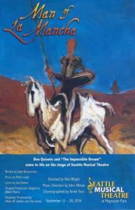Seattle Musical Theatre - Man Of La Mancha Poster 2014