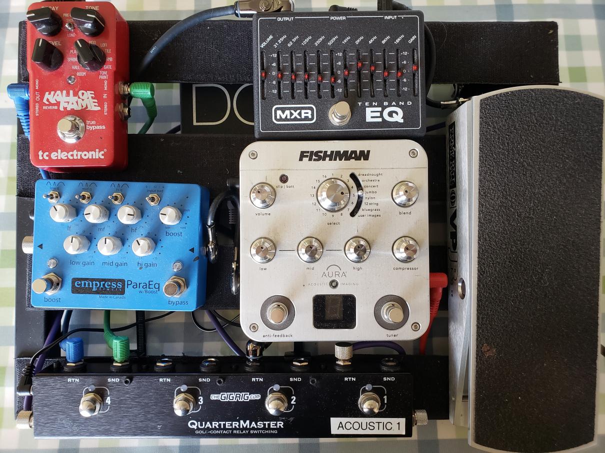 Spitfire Grill Pedalboard – May 2019