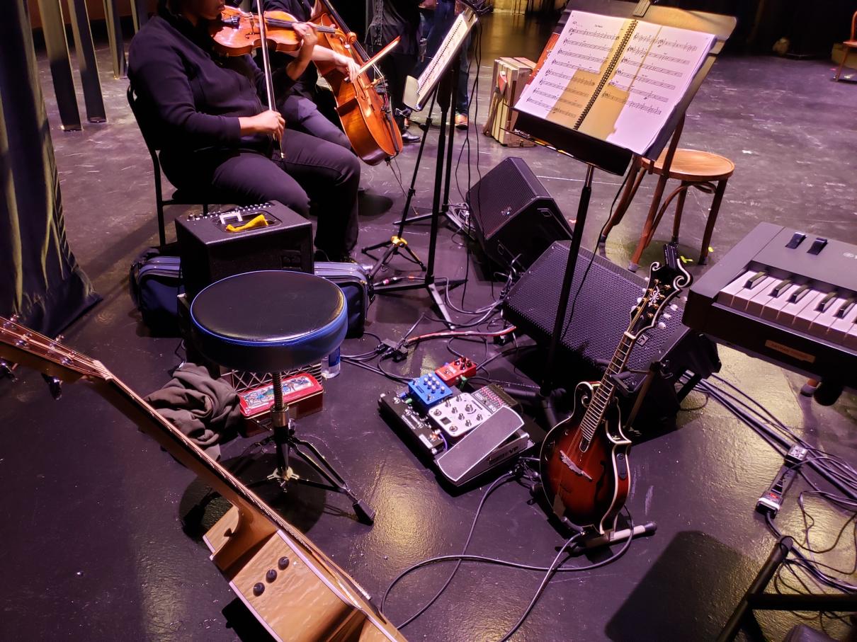 Guitar/Mandolin Setup for The Spitfire Grill - May 2019