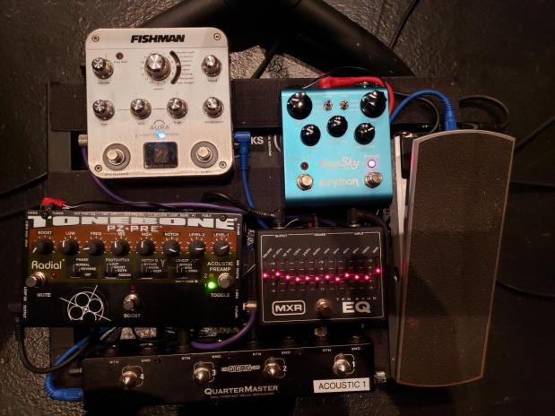 Pedalboard for The Light In The Piazza – September 2019