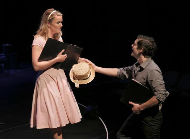 The fateful Hat Scene. Clara & Fabrizio