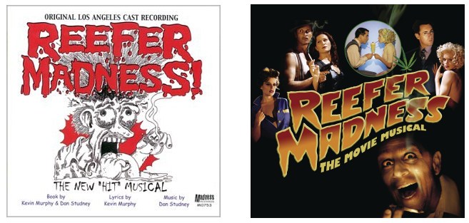 Cover Art of Reefer Madness Cast Recordings