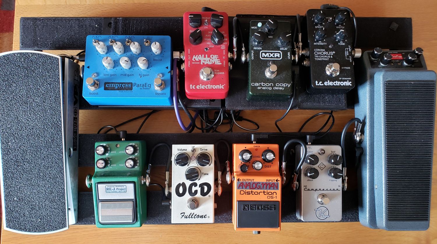 Reefer Madness Pedalboard - 2019