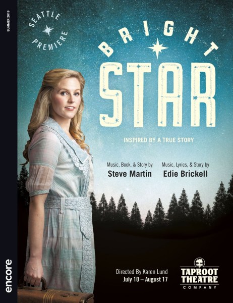 Taproot Theatre Bright Star program cover (2019)