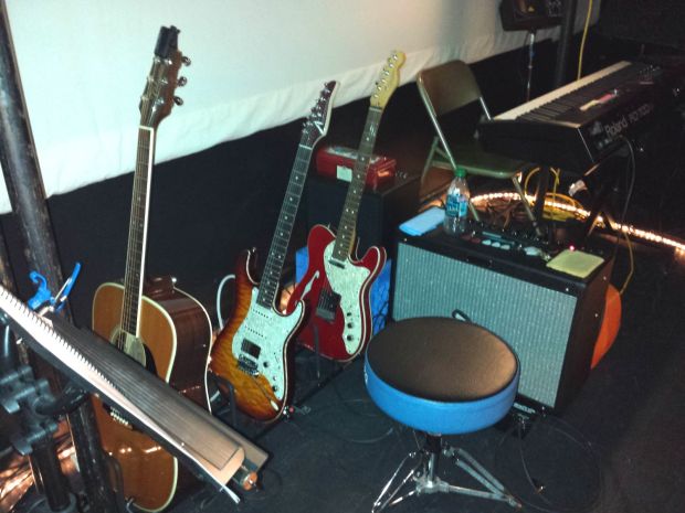 Anderson in pit, May 2013