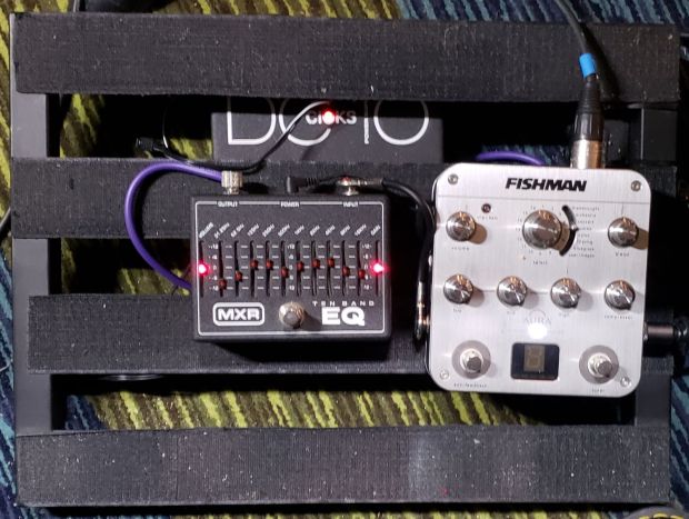 Pedalboard for The Last Five Years, 2021