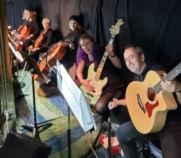 The Last Five Years Pit Ensemble, Renton Civic Theatre, 2021