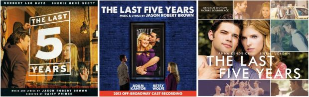 Cast Recordings of The Last Five Years - Album Covers