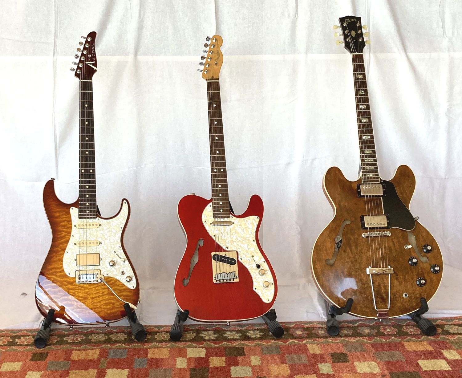 The Holy Triumvirate – Strat, Tele & Gibson Style Electric Guitars