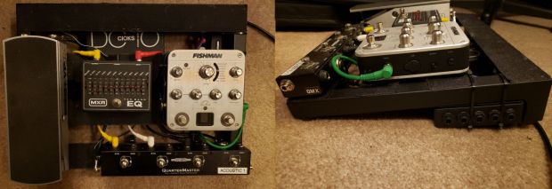 Acoustic instruments pedalboard