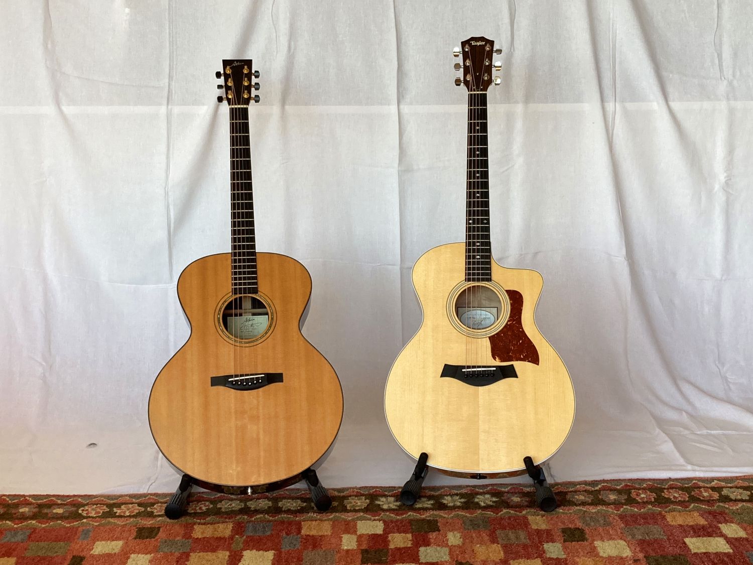 Acoustic Guitars #1 (Warm) & #2 (Bright with Cutaway Body)